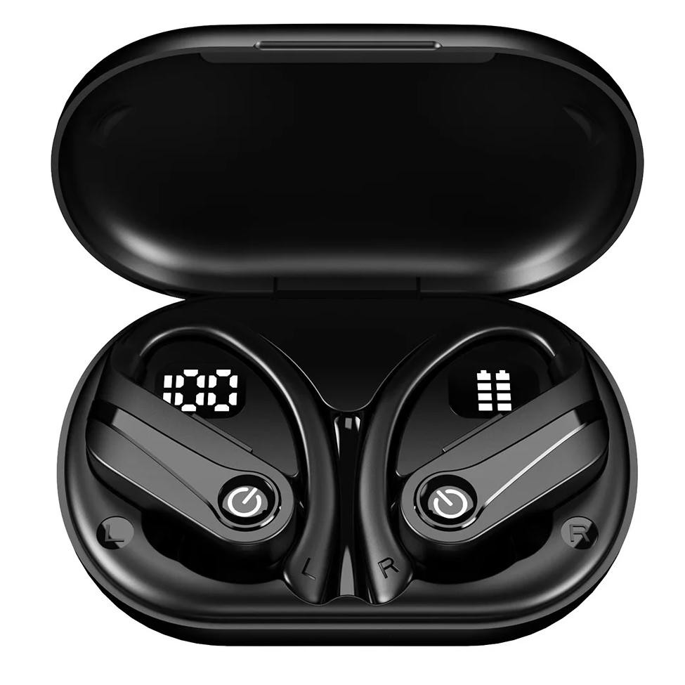 

Real-time Language Translation Earphones 144 Languages Ear Hanging Headphone Translator Two-Way Bluetooth Earbuds for Travel