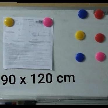 

WHITEBOARD MAGNET 90 X 120 CM Kualitas Original