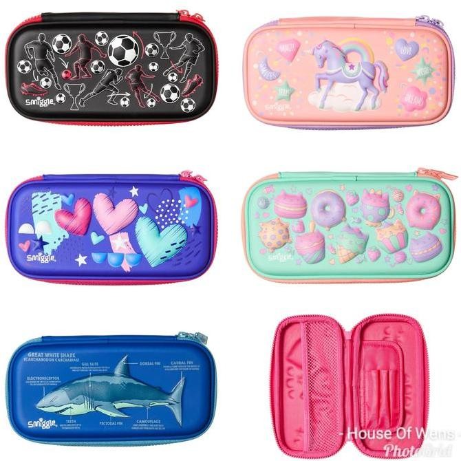 

SMIGGLE LIVE SMALL HARDTOP - TEMPAT PENSIL SMIGGLE Kualitas Original