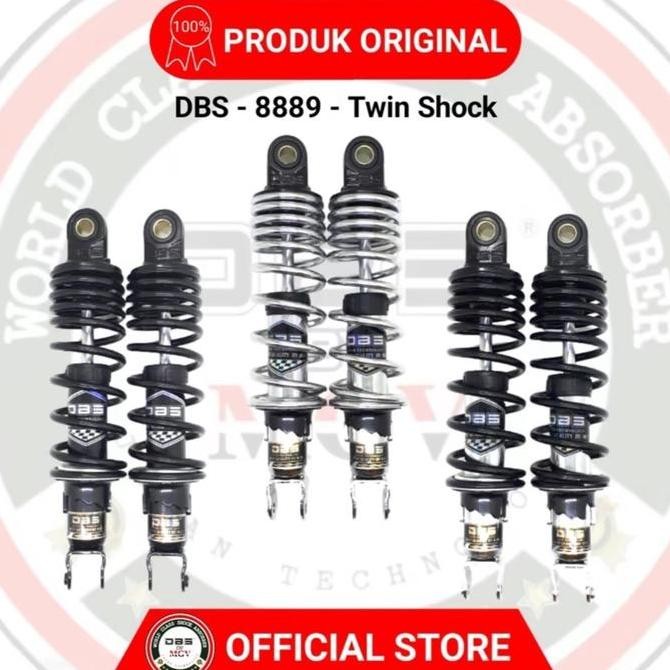 Shock non Tabung DBS 8889 TOP UP SERIES YAMAHA AEROX 155 NOUVO Z MOTORCYCLE Kualitas Original