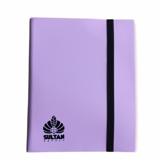 

Sultan Supply 9 Pocket Binder Album - Lilac Kualitas Original