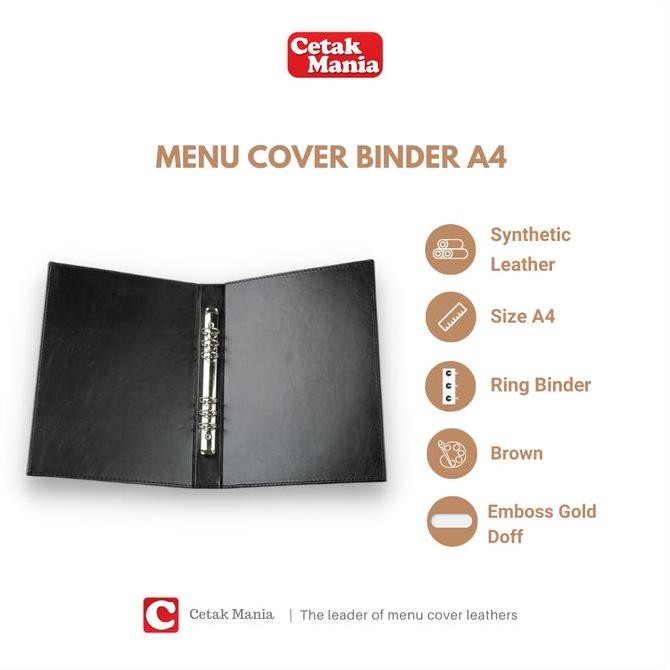 

CUSTOM MENU BINDER ISI PLASTIK A4 Kualitas Original