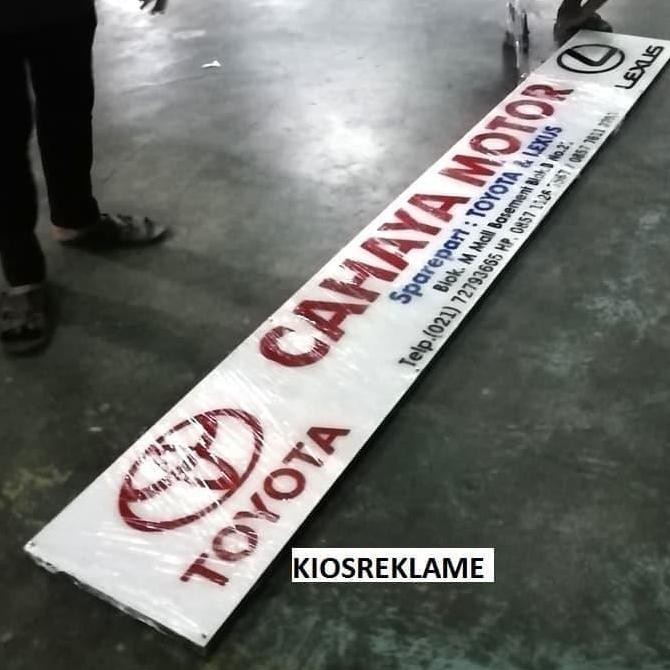

Billboard / Papan Nama Uk. 40cmX300cm Kualitas Original
