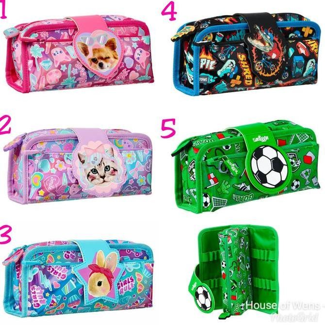 

SMIGGLE STYLIN UTILITY PENCIL CASE - TEMPAT PENSIL SMIGGLE Kualitas Original