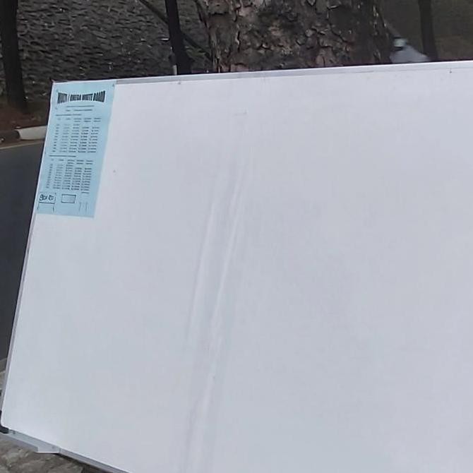 

whiteboard nonmagnet 80 x 140 cm Kualitas Original