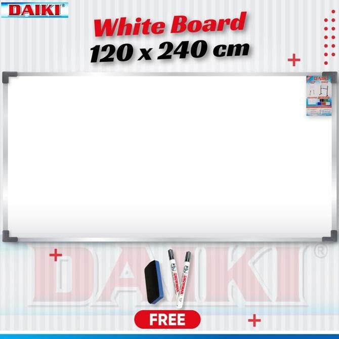 

Papan tulis putih uk 120x240 cm Kualitas Original