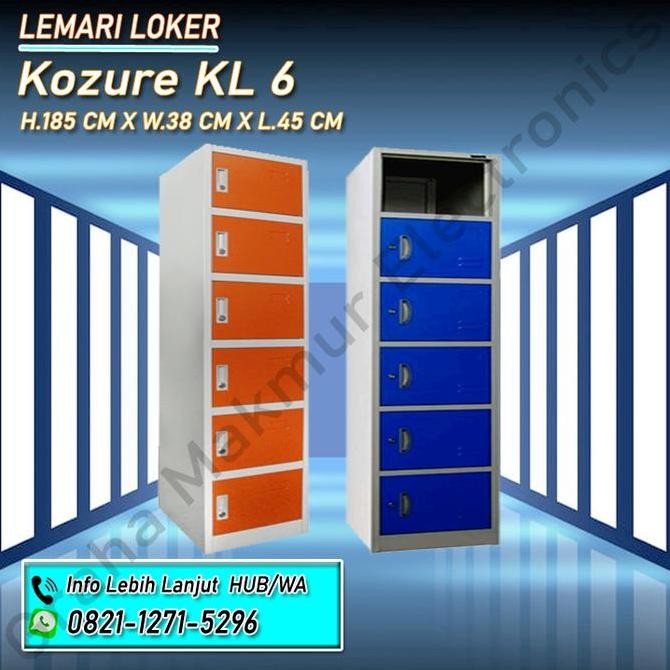 

Locker 6 Pintu Kozure KL 6 Kualitas Original