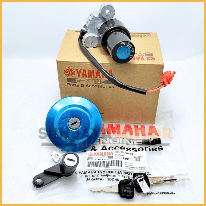 Kunci Kontak Set 3C1 Keyset Original Yamaha Vixion Old Vixion Lama Kunci Motor 1 Set Key Set Konci M