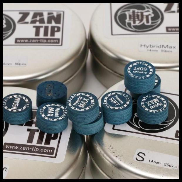 Terlaris Zan Hybrid Max Premium Tip Billiard Japan Best Seller