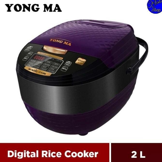 Tersedia Yong Ma Magic Com SMC-8027N Digital Rice Cooker - Ungu