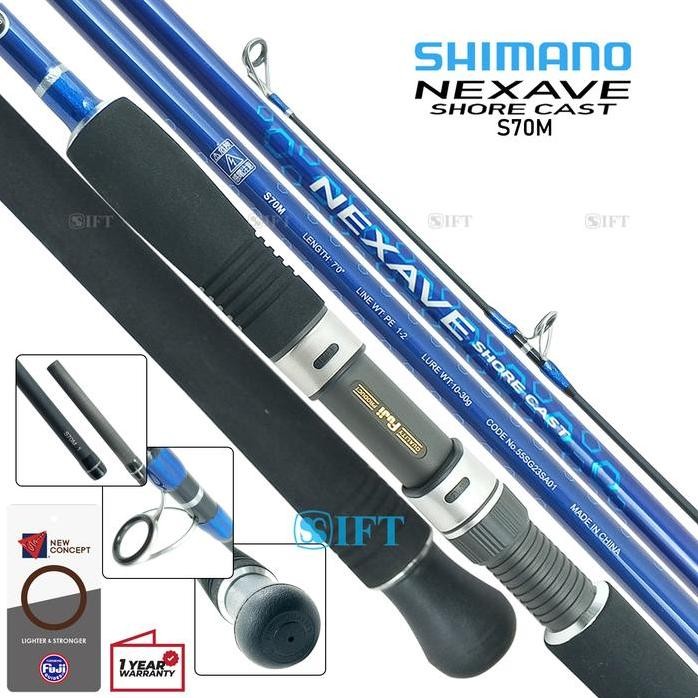 

Terlaris Joran Shimano Nexave Shore Cast | Fuji Guides & Seat | Popping | Rockfishing Pantai Pasiran Laut | Resmi