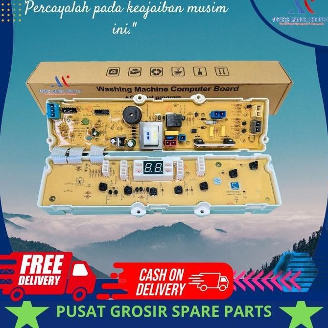Tersedia LG WF-L801TC WF-7500TC WF-F800TC modul pcb mesin cuci Top Loading