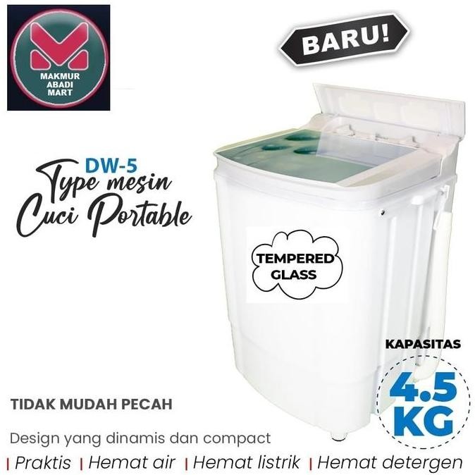 Tersedia MESIN CUCI MINI DENPOO DW 5