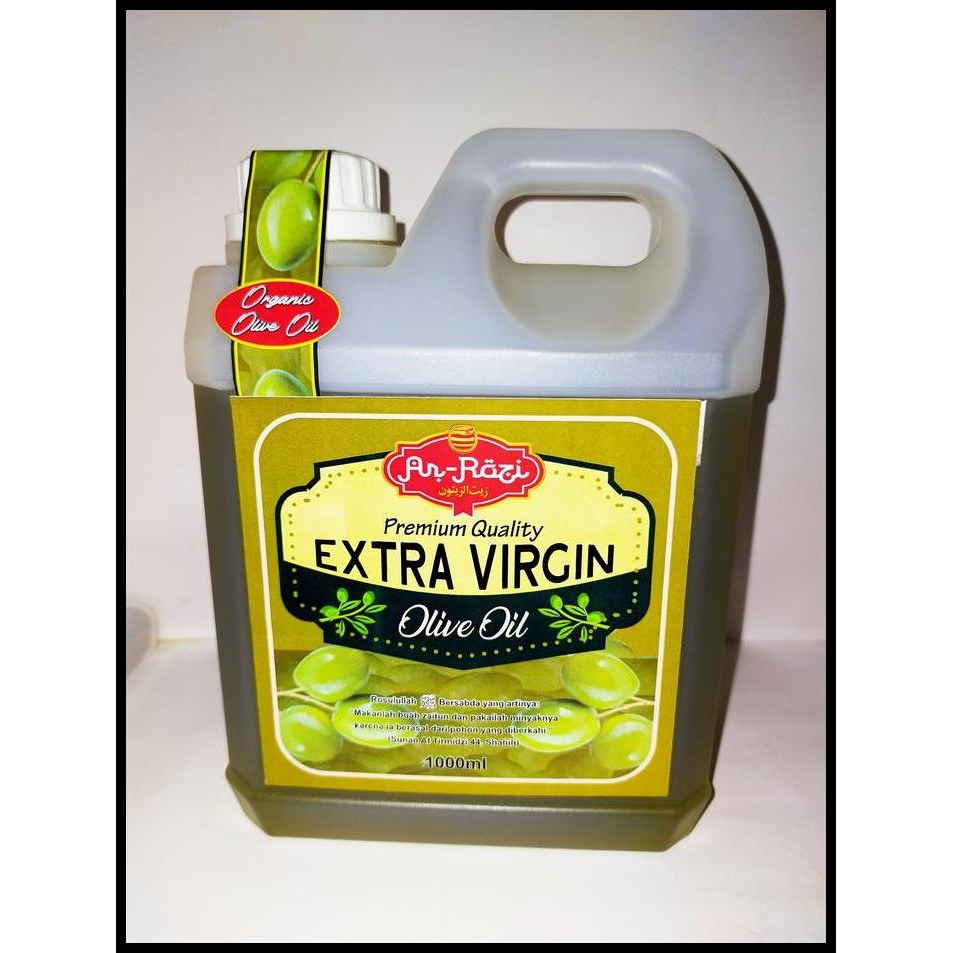 

Terlaris Minyak Zaitun ( Olive Oil ) Extra Virgin Ar-Rozi 1Kg Good Quality