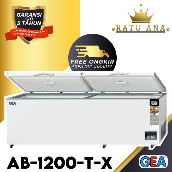 Tersedia GEA CHEST FREEZER AB-1200tx - AB1200tx - AB 1200tx