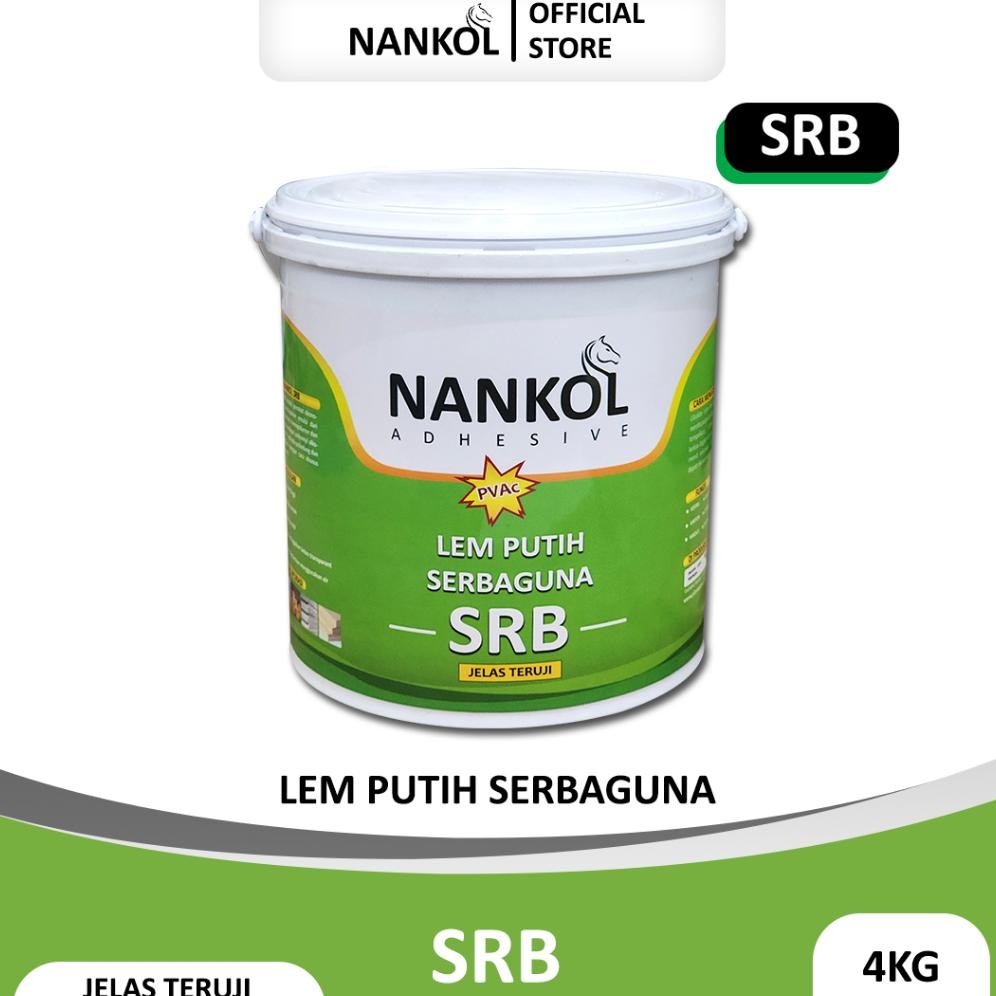 

LINDU Nankol SRB 4KG - Lem Putih Serbaguna PVAc