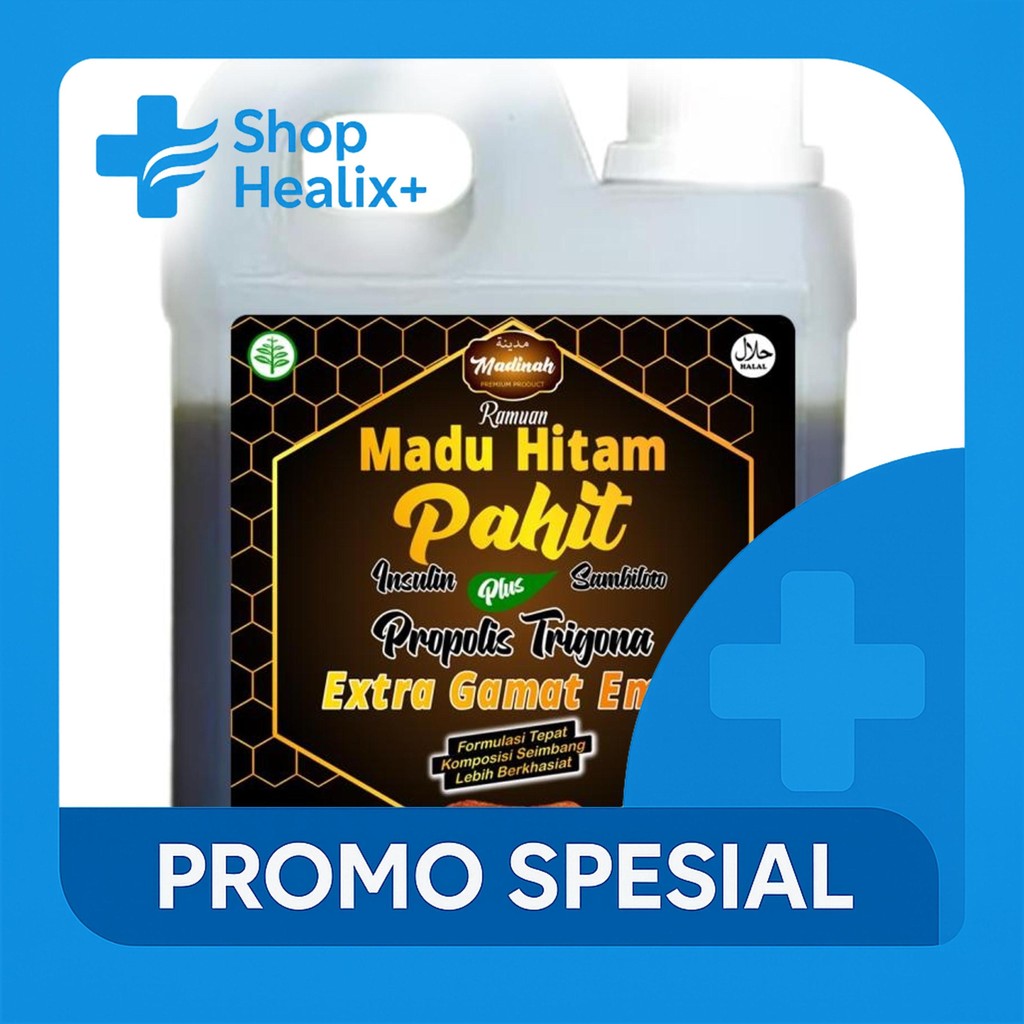 

MADU HITAM GAMAT EMAS 1 KG / MENGOBATI PENYAKIT DALEM GRATIS MADINAH