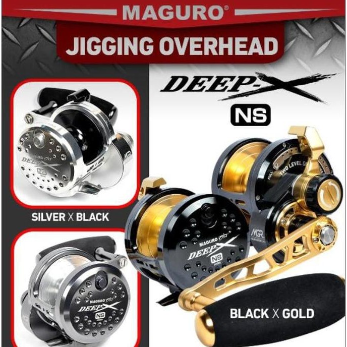 '' Reel jigging maguro Deep X NS 400NL 500NL 600NL 600NLP handle kiri ''