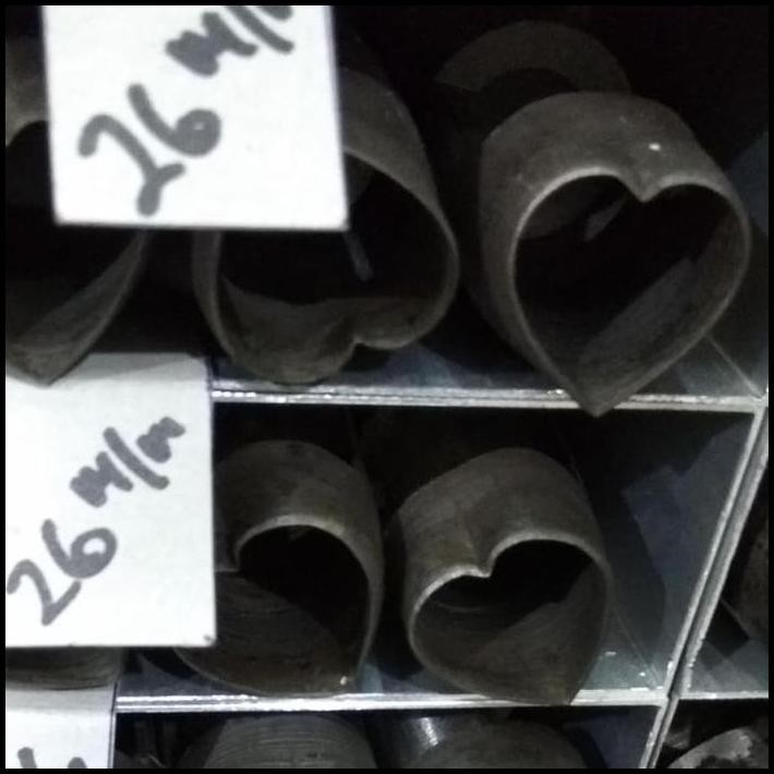 

Plong Love Kulit 26Mm - Love Shape Punch Leather