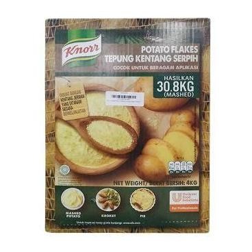 

Terlaris Knorr Potato Flakes 4Kg Tepung Kentang Serpih
