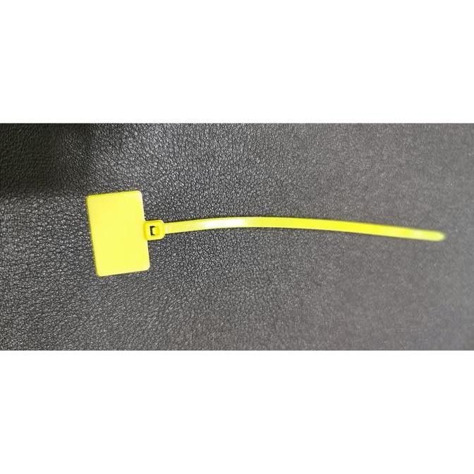 

Maker TIE warna KUNING 10cmx3mm Pengikat Kabel label / cable Ties