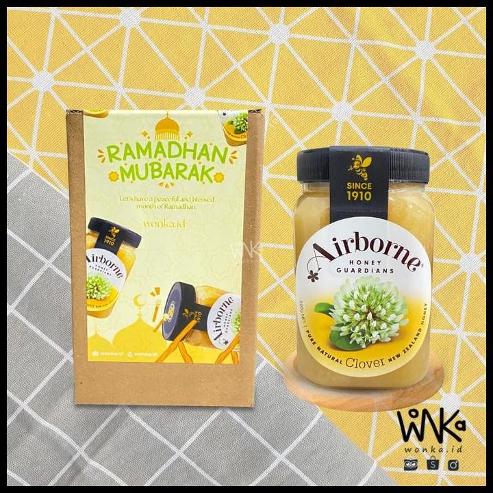 

Terlaris Airborne - Madu Clover 500 Gr - New Zealand Honey - Antibiotik Alami Good Quality