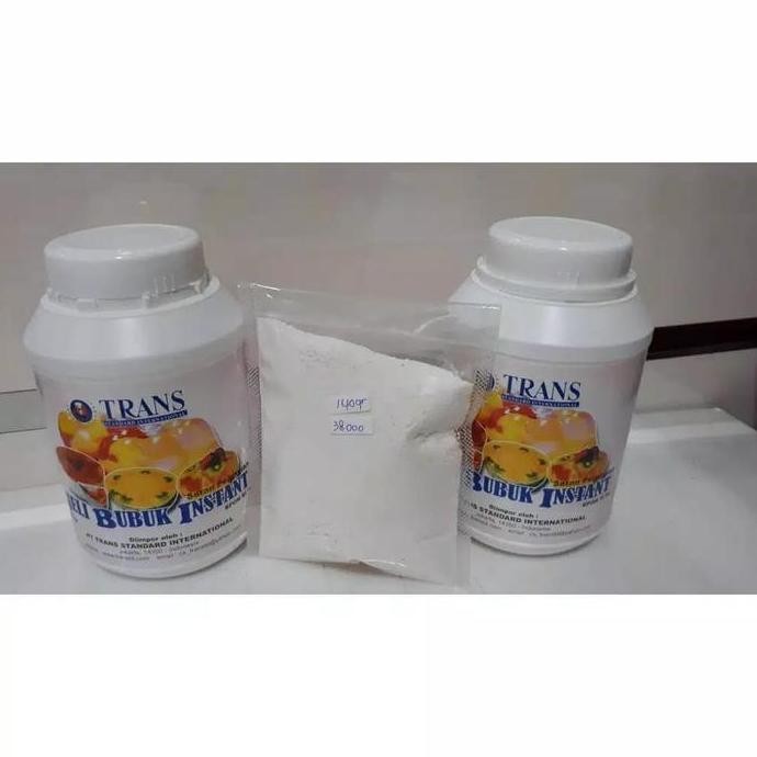 

Terlaris Instant Jelly Powder / Jeli Bubuk Instant Trans Repack 140 Gram