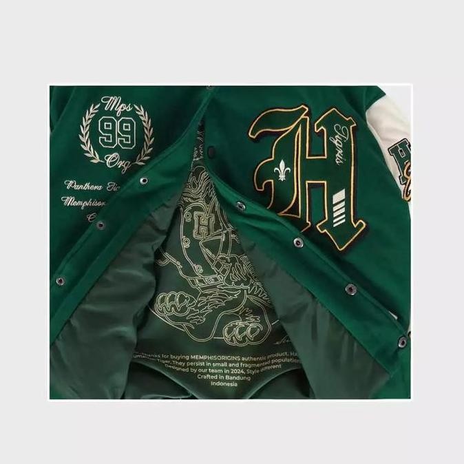 Murah Memphisorigins - Jacket Varsity Harimau Indonesia (Limited Edition)