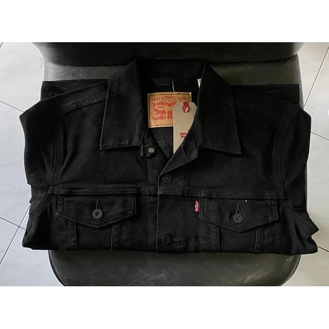 Murah Levis Trucker Jacket Original Black 72334-0223