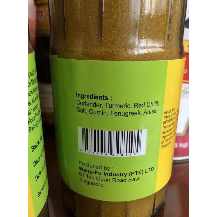 

Terlaris Cuci Gudang Awal Tahun Madras Curry Powder ( Tepung/Bubuk Kari ) Big