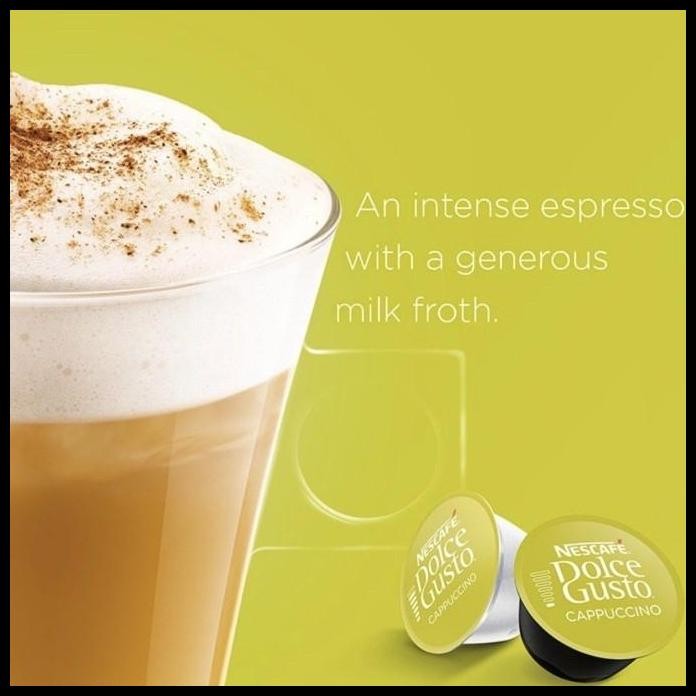 

Terlaris Nescafe Dolce Gusto Cappuccino - Capsule Good Quality