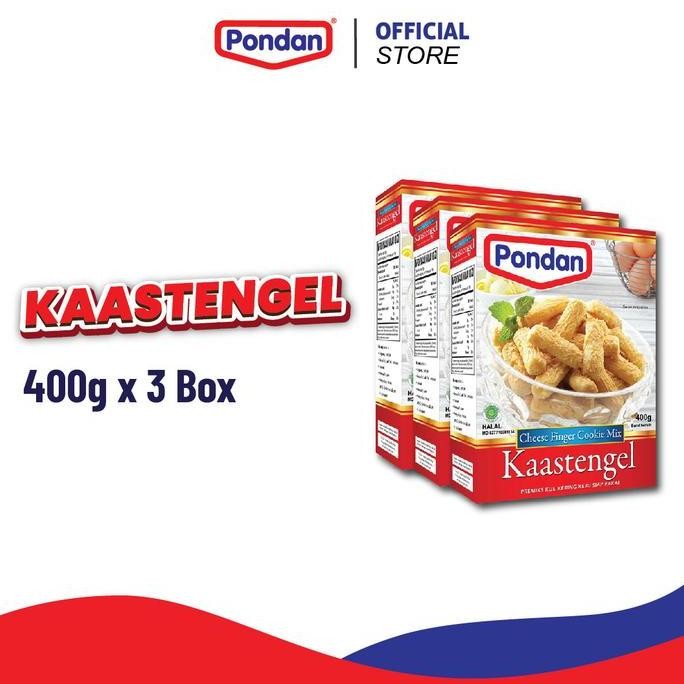 

Murah Pondan Tepung Kaastengel 400G (3 Box)