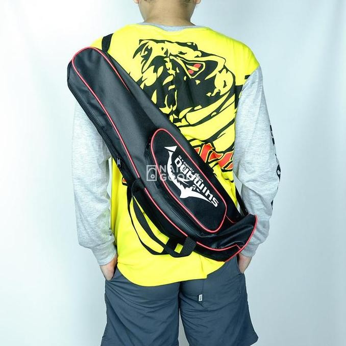 2 Set Joran Pancing Antena Fiber 1,5 Meter Dan Reel 5BB Bonus Tas Kekuatan 3-5 KG ikan mancing [terb