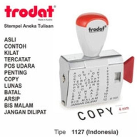 

LINDU TRODAT STEMPEL (INDONESIA) 1127
