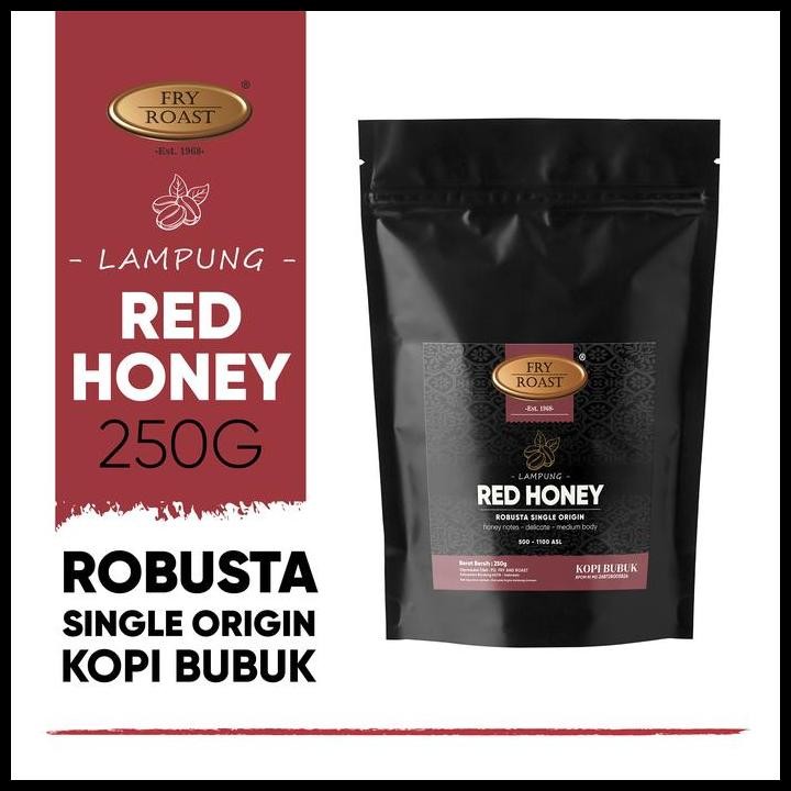 

Terlaris Kopi Robusta Lampung Honey 250 Gram Good Quality