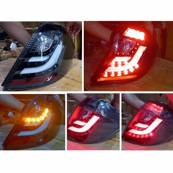 Sk1700Bmh Stoplamp Jazz Ge8 08-14 Led-Led Bar Sequential Black Housing