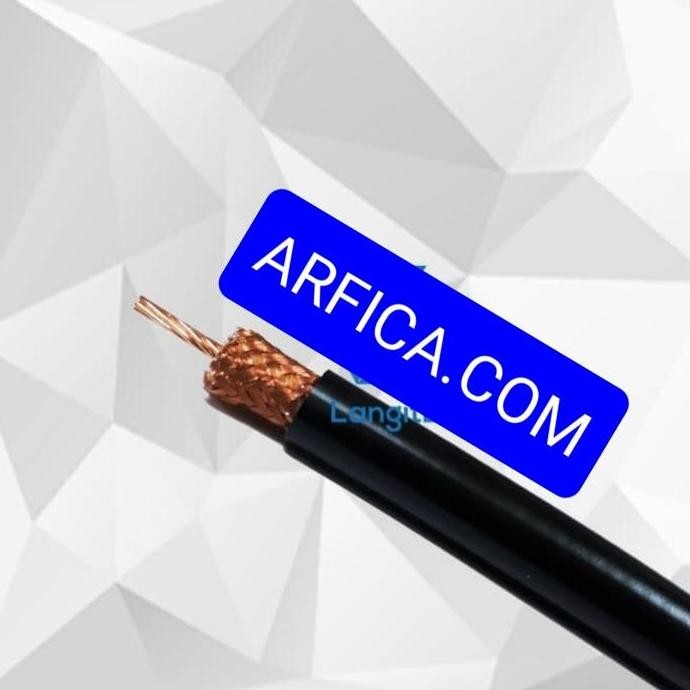 KABEL RG8 SERABUT BLACK SME - KABEL RADIO KOMUNIKASI RG8 SERABUT