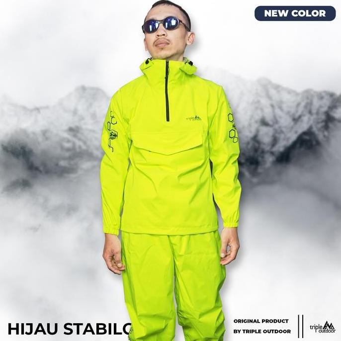 Miliki Raincoat Kanguru, Raincoat Elmoon Series, Jas Hujan, Raincoat Motor, Jas Hujan Motor Pria Wan