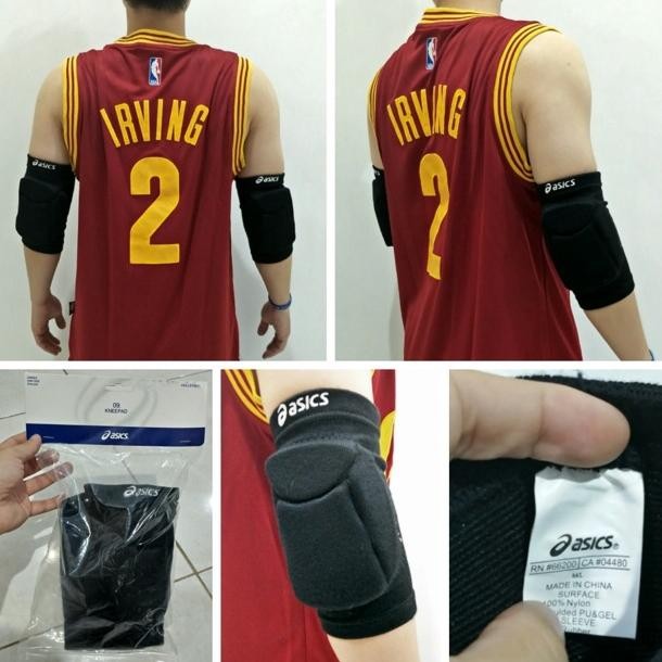 Pelindung Siku Kiper Elbowpad ASICS Elbow Pad Kiper Futsal Voli Volley ASICS