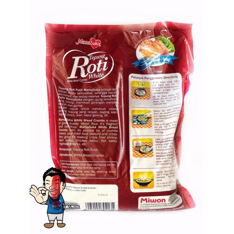

Promo Mama Suka Bread Crumbs- Tepung Roti 1Kg