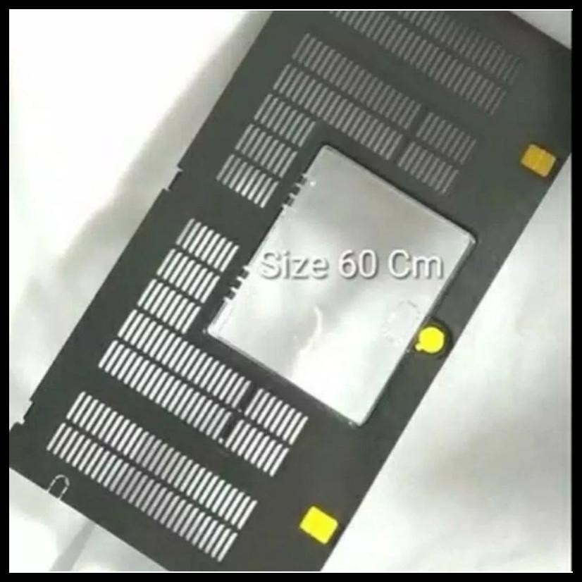 AQUARIUM AKRILIK NIKITA SIZE M 60L (60 CM) WARNA HITAM / BIRU