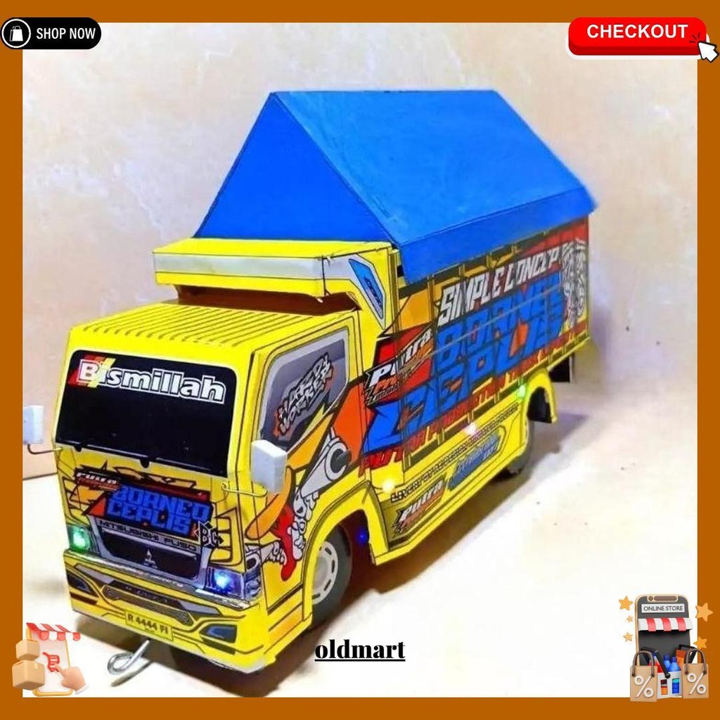 Miniatur Truk Oleng Jumbo Hasil Rawit Terlaris Rc Control Harga Termurah Original Produk