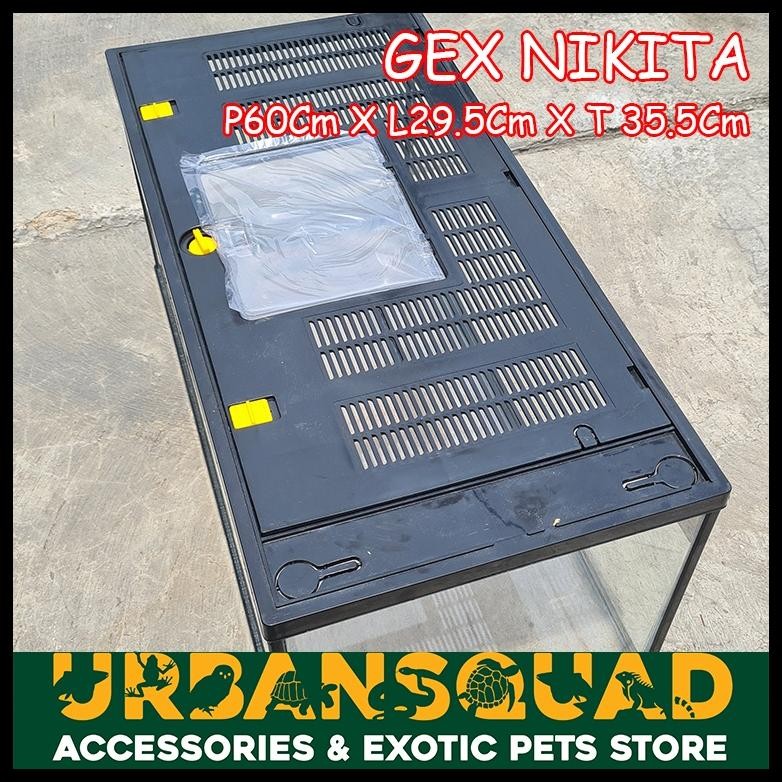 GEX NIKITA P60CM X L29.5CM X T 35.5CM EXOTERRA REPTIZOO AQUARIUM
