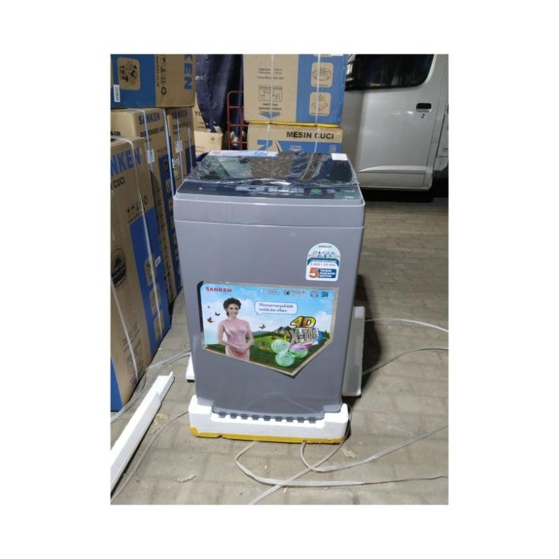 Mesin Cuci Sanken 1 Tabung AW-S832HBK 8Kg