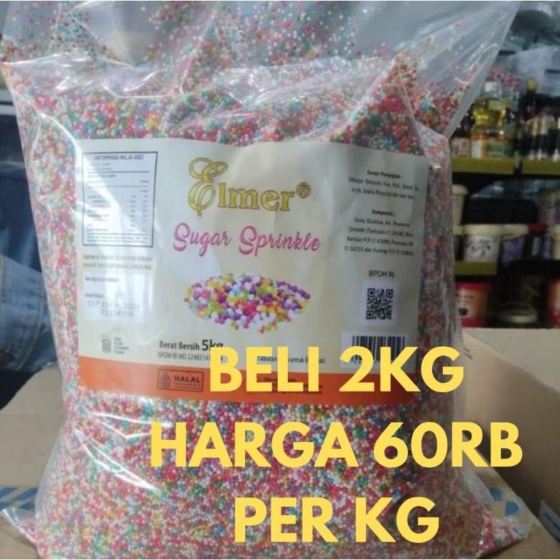 

sprinkle 1kg repack springkel gula sugar