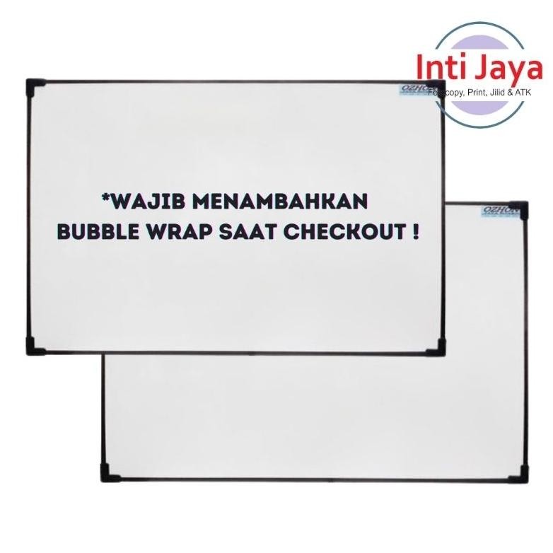 

Papan Tulis Whiteboard Putih Ukuran 30x40-50x70