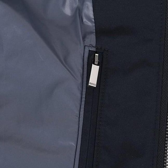Sale Jaket Hugo Boss Pria Water Repellent Navy Original