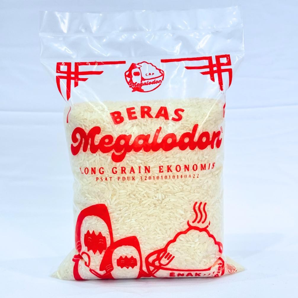 

Beras Cap Megalodon Ekonomis 1 Kg Promo Termurah Kemasan Mini