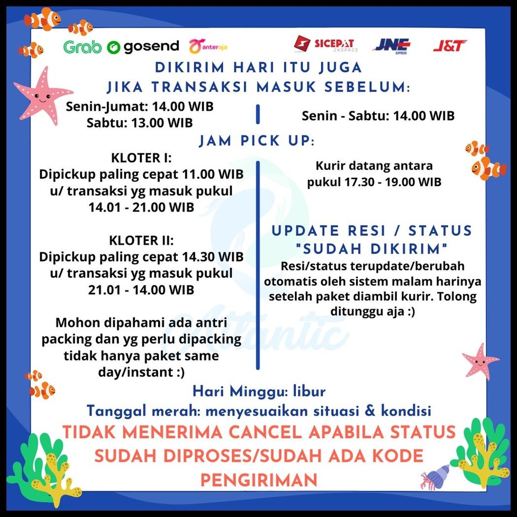 WALLPAPER AQUARIUM TINGGI 30 40 50 60 CM PANJANG 1 METER BACKGROUND METERAN BEGRON GAMBAR HIASAN DEK