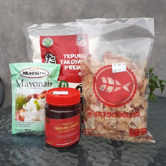 

Terlaris Takoyaki Premix Plus Mayonais (Halal)